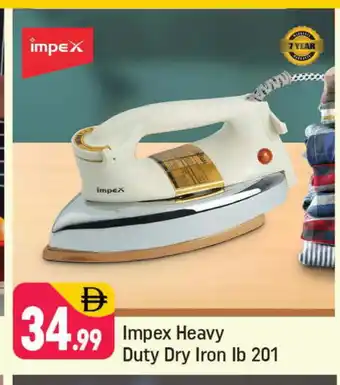 Shaklan IMPEX Ironbox offer