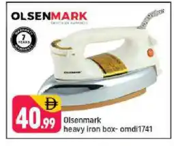 Shaklan OLSENMARK Ironbox offer
