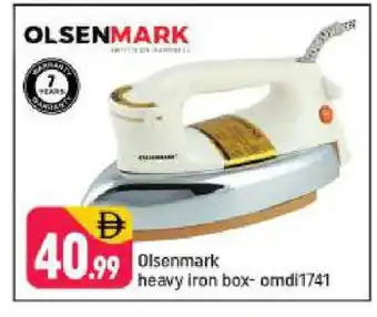 Shaklan OLSENMARK Ironbox offer
