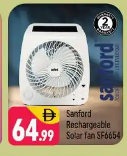 Shaklan SANFORD Fan offer