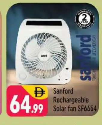 Shaklan SANFORD Fan offer