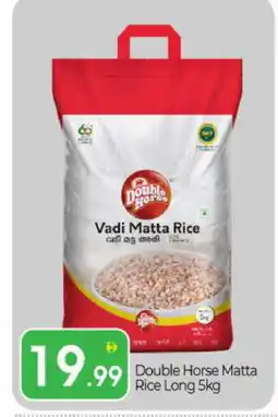 Bigmart DOUBLE HORSE Matta Rice offer