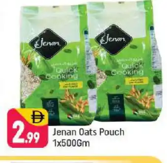 Shaklan JENAN Oats offer