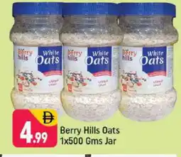 Shaklan BERRY HILLS Oats offer
