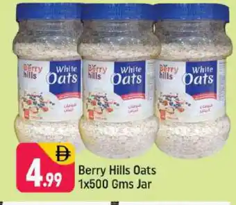 Shaklan BERRY HILLS Oats offer