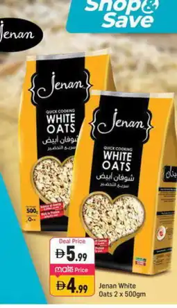 Shaklan JENAN Oats offer