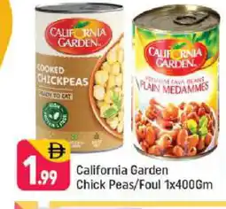 Shaklan CALIFORNIA GARDEN Chick Peas offer
