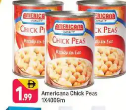 Shaklan AMERICANA Chick Peas offer