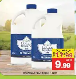 Mango Hypermarket LLC HAYATNA Fresh Milk offer