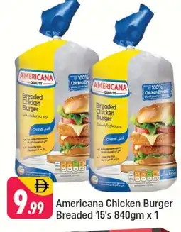Shaklan AMERICANA Chicken Burger offer