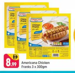 Shaklan AMERICANA Chicken Sausage offer