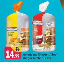 Shaklan AMERICANA Chicken Burger offer
