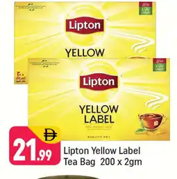 Shaklan Lipton Tea Bags offer