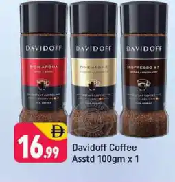 Shaklan DAVIDOFF Coffee offer