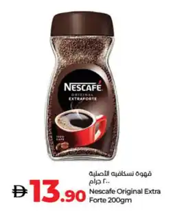 Lulu Hypermarket NESCAFE Coffee offer