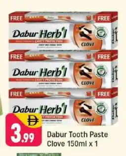 Shaklan DABUR Toothpaste offer