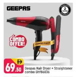 Shaklan GEEPAS Hair Appliances offer