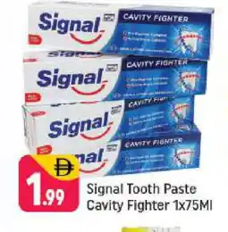 Shaklan SIGNAL Toothpaste offer