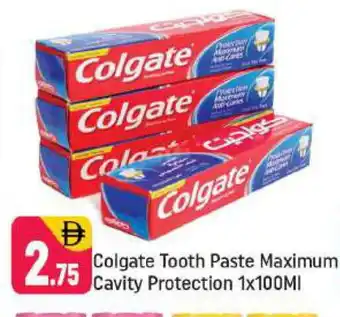 Shaklan COLGATE Toothpaste offer
