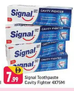 Shaklan SIGNAL Toothpaste offer