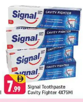 Shaklan SIGNAL Toothpaste offer