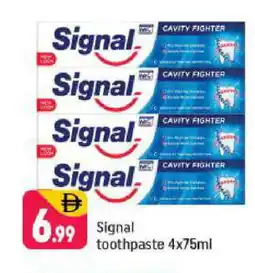 Shaklan SIGNAL Toothpaste offer