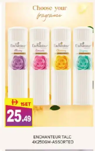 Talal Market Enchanteur Talcum Powder offer