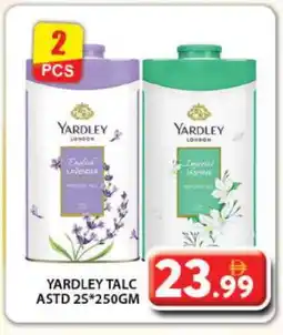 Grand Hyper Market YARDLEY Talcum Powder offer