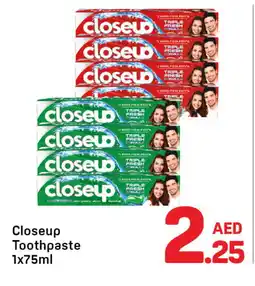 Day To Day CLOSE UP Toothpaste offer