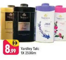 Shaklan YARDLEY Talcum Powder offer