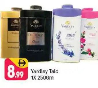 Shaklan YARDLEY Talcum Powder offer