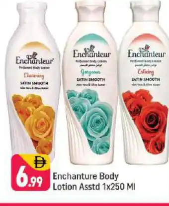 Shaklan Enchanteur Body Lotion & Cream offer