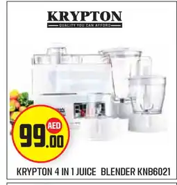 Baniyas Spike Hypermarket KRYPTON Mixer / Grinder offer