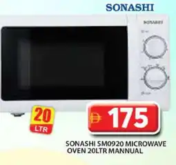 Grand Hyper Market SONASHI Microwave Oven offer