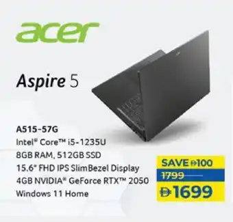 Lulu Hypermarket ACER Laptop offer