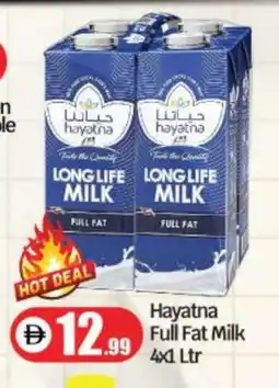Bigmart HAYATNA Long Life / UHT Milk offer