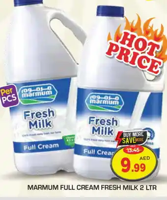 Baniyas Spike Hypermarket MARMUM Fresh Milk offer