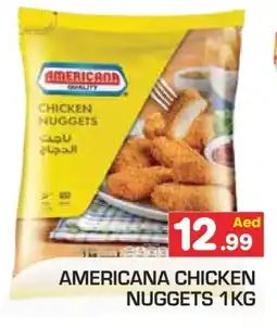 Baniyas Spike Hypermarket AMERICANA Chicken Nuggets offer