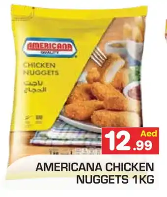 Baniyas Spike Hypermarket AMERICANA Chicken Nuggets offer