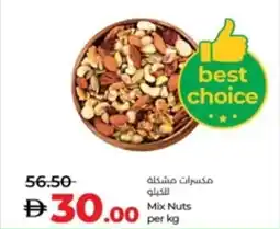 Lulu Hypermarket Mix Nuts offer