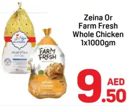 Day To Day Zeina Or Farm Fresh Whole Chicken offer