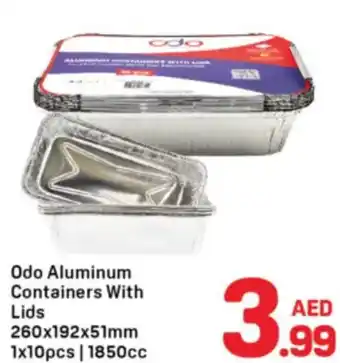 Day To Day Odo Aluminum Containers With Lids offer