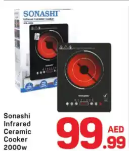 Day To Day Sonashi Infrared Ceramic Cooker 2000W offer
