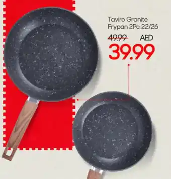 Mark & Save Taviro Granite Frypan 2Pc 22/26 offer