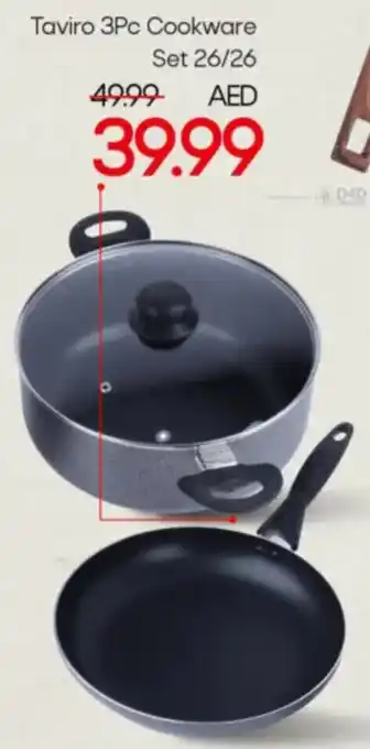 Mark & Save Taviro 3Pc Cookware Set 26/26 offer