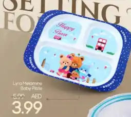 Mark & Save Lyra Melamine Baby Plate offer