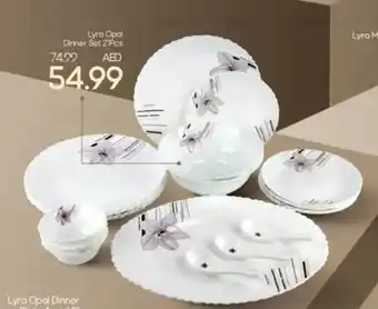 Mark & Save Lyra Opal Dinner Set 21Pcs offer