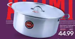 Mark & Save Aluminium Cooking Pot With Handle 24Cm offer