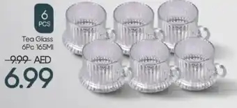 Mark & Save Tea Glass 6Pc 165ml offer