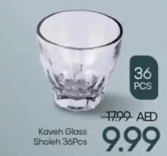Mark & Save Kaveh Glass Sholeh 36Pcs offer